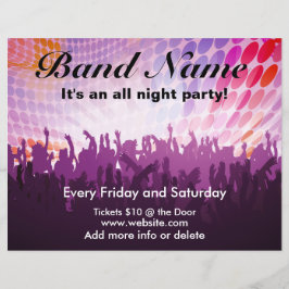 Folheto do concerto noturno