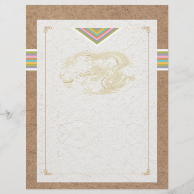 Folheto do Dragão Celestial (Frente)