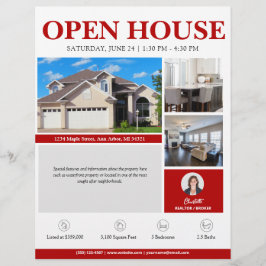 Folheto do Open House Red Implate