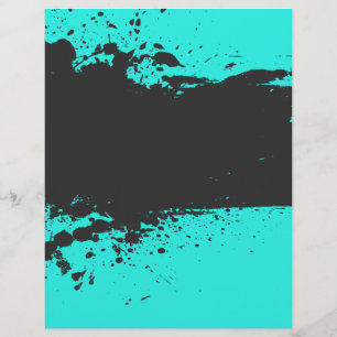 Folheto do Partido Paint Splatter