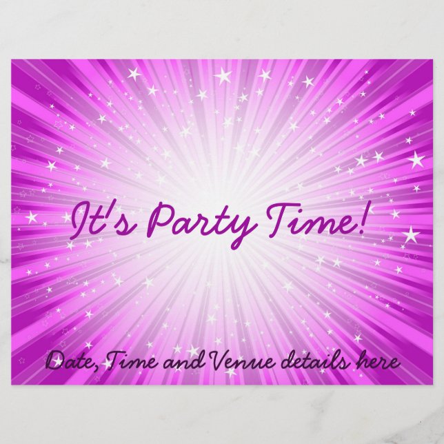 Folheto do Partido Rosa (Frente)