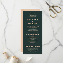 Folheto do Programa de Toneladas Moderno de Boho J