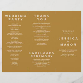 Folheto do Programa Tone de Jewel Earth Modern