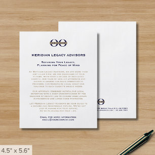 Folheto do Promocional de logotipo comercial