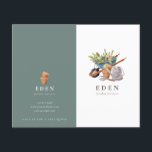 Folheto do Serviço de Jardinagem Paisagista<br><div class="desc">Este folheto/folheto do serviço de jardinagem/paisagismo/jardinagem apresenta um carrinho de mão com flores, potes de plantas, um raque e uma lata de água. Personalize-o para as suas necessidades. Perfeito para viveiros, jardineiros, paisagistas, compro de jardins/plantas, designers de jardins e quaisquer atividades de viveiros/paisagens. Você pode encontrar produtos correspondentes na minha...</div>