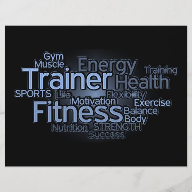 Folheto do Treinador Pessoal (Frente)