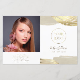 Folheto Dourado Pinta Pincel Trave Bivezes