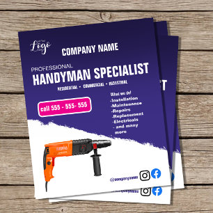 FOLHETO ESPECIALISTA DE HANDYMAN