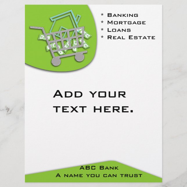 Folheto Financeiro (Frente)