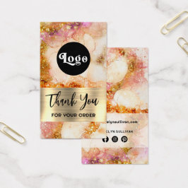 folheto informativo cor-de-rosa-dourada folha de a