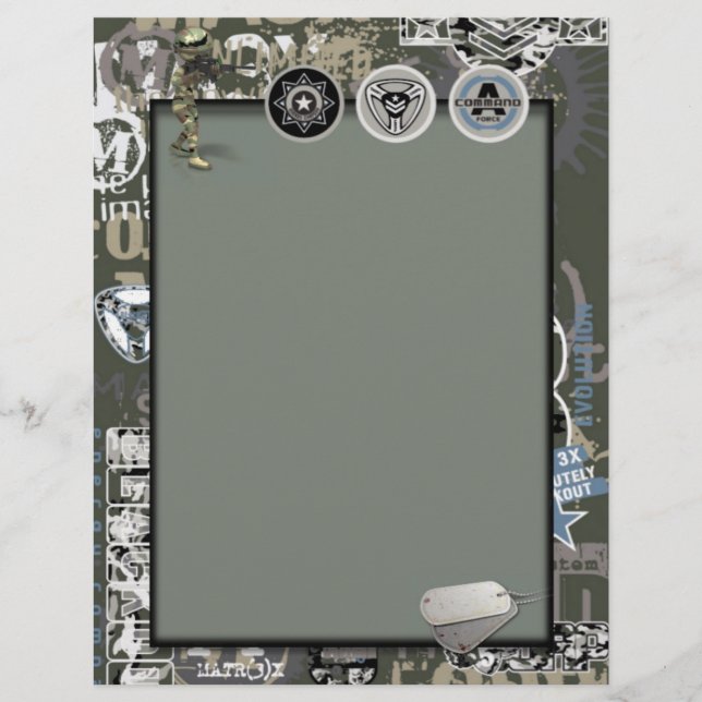 Folheto Militar (Frente)