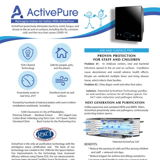 Folheto Personalizado ASP para Centros de Cuidados (Criador carregado)