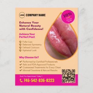 Folheto Personalizado do Serviço de Preenchimento 