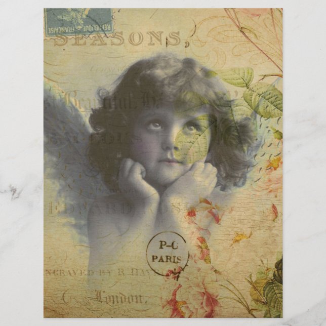 Folheto postal francês (Frente)