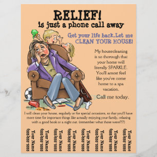 Folheto promo de alojamento (totalmente personaliz