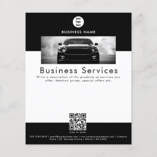 Folheto Promocional de Detalhes Automotivos Limpez