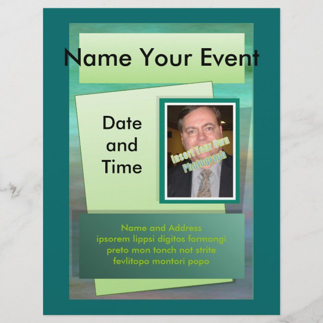 Folheto - Sombras de Verde (Frente)