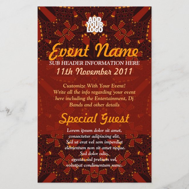 Folheto Tribal (Frente)