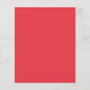 Folheto Vermelho de Tomato Personalizado