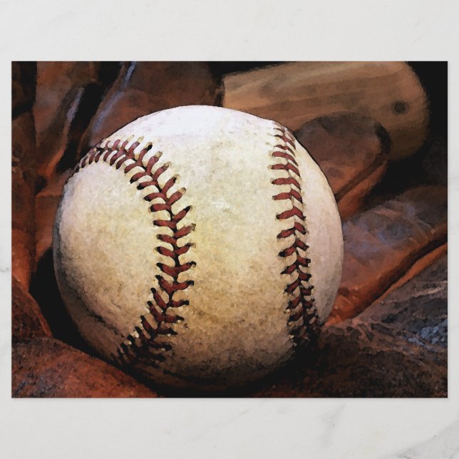 Folhetos de Baseball (Frente)