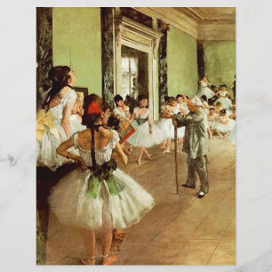 Folhetos de Classe de Dança