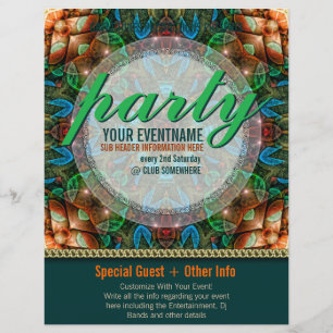 Folhetos de Eventos Feitos Prontos para a Tribo En