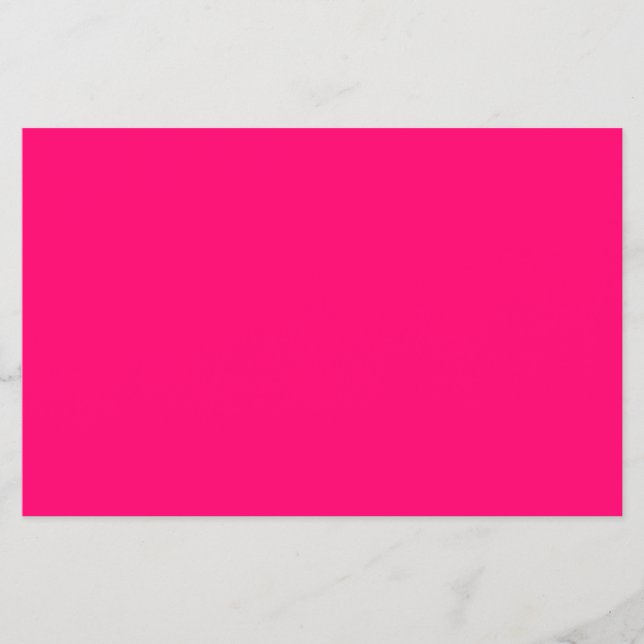 Folhetos de Neon Rosa Personalizados - Marketing d (Frente)