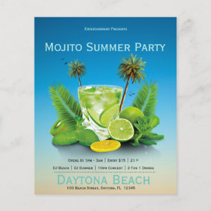 Folhetos do concerto Mojito Summer