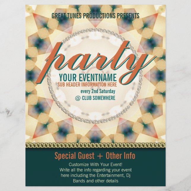 Folhetos do Partido Moderno Tribal Prontos para o  (Frente)