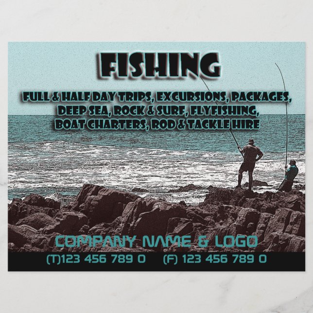 Folhetos e folhetos modelo - personalizar (Frente)