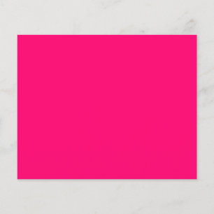 Folhetos Rosa Neon Personalizados - Negócios e Eve
