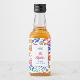 Folk Art Floral Fiesta Monograma Wedding Favor