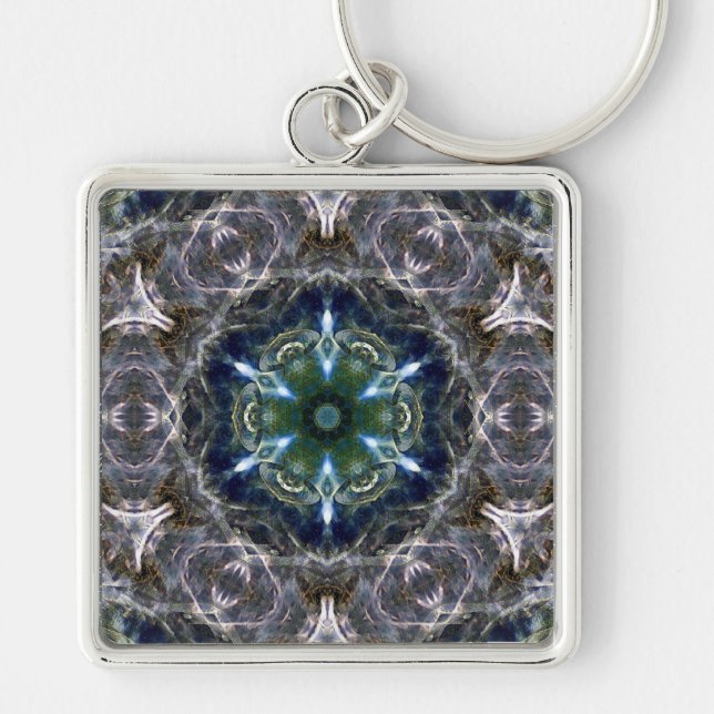 Folk Mandala Chaveiro (Frente)
