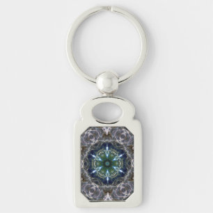 Folk Mandala Chaveiro