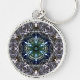Folk Mandala Chaveiro