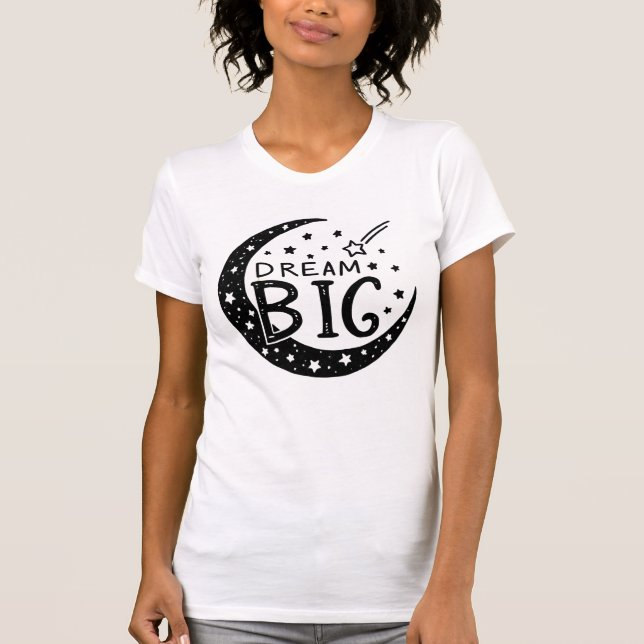 Follow Your Comet: Big Dreams Sky T-Shirt (Frente)