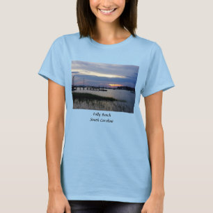 Folly Harbour Sunset T-Shirt