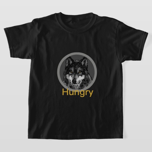 Fome - Camisa Básica Para Crianças (Postura )