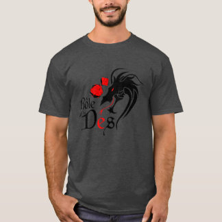 Foncé do Tshirt - les Dés de Rôle - t-shirt escuro
