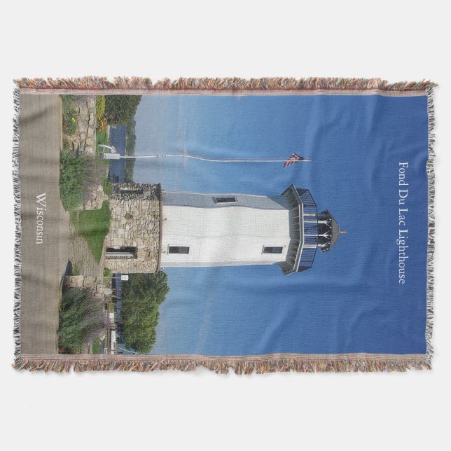 Fond Du Lac Lighthouse cobertor (Frente)