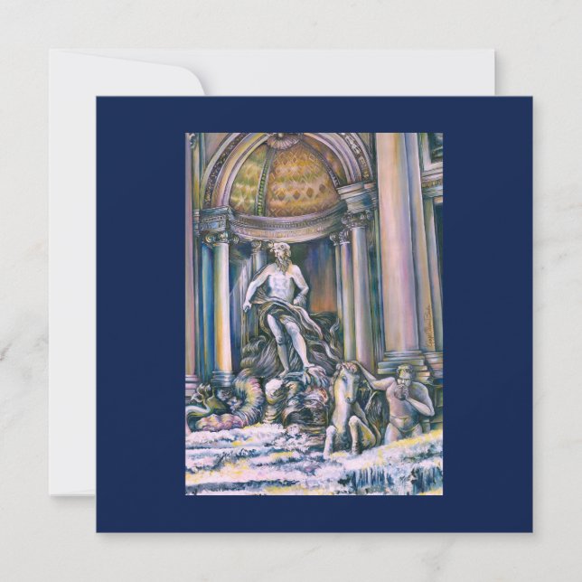 Fontana Di Trevi, Roma, Itália (Frente)