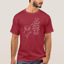 fonte anônima sem nome camisa escura engraçada