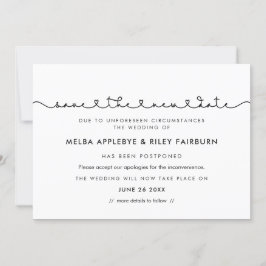 Fonte de coração conectável fofa Salve o cartão de