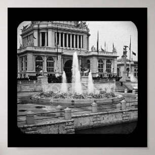 Fonte Elétrica Justa do Mundo de poster