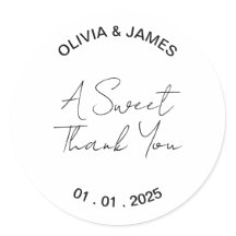 Fonte Manuscrita Etiquetas de Agradecimento Doce |