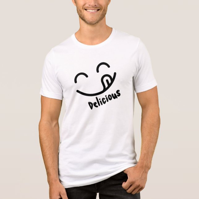 Foodie T-Shirt deliciosa (Frente)