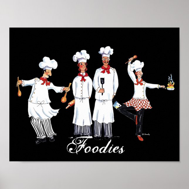 Foodies poster (Frente)