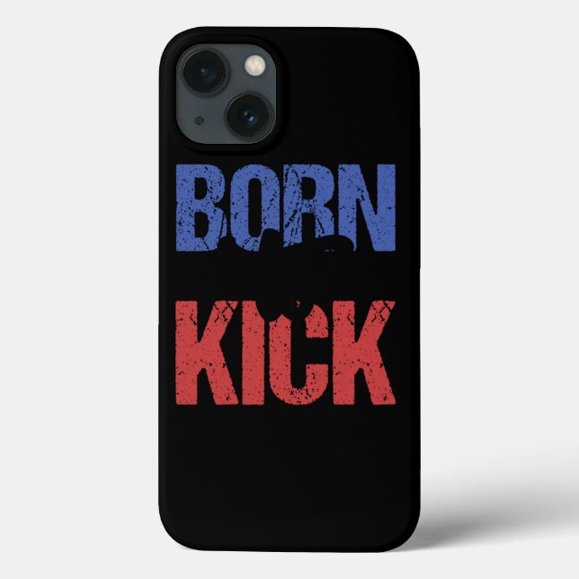 Football Soccer Kicker Born To Kick Gift Idea (Verso)