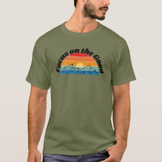Foque no Bem | Camiseta Inspiradora de Vibrações P