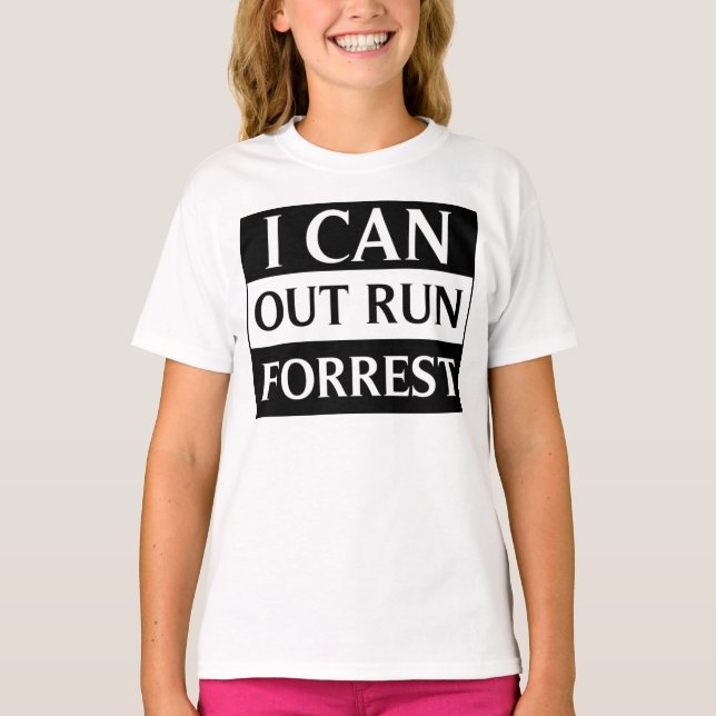 Fora corra Forrest T-Shirt (Frente)
